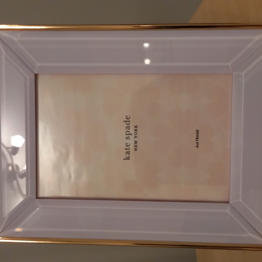 Price⬇️ Kate Spade 4x6 lilac picture frame NWT